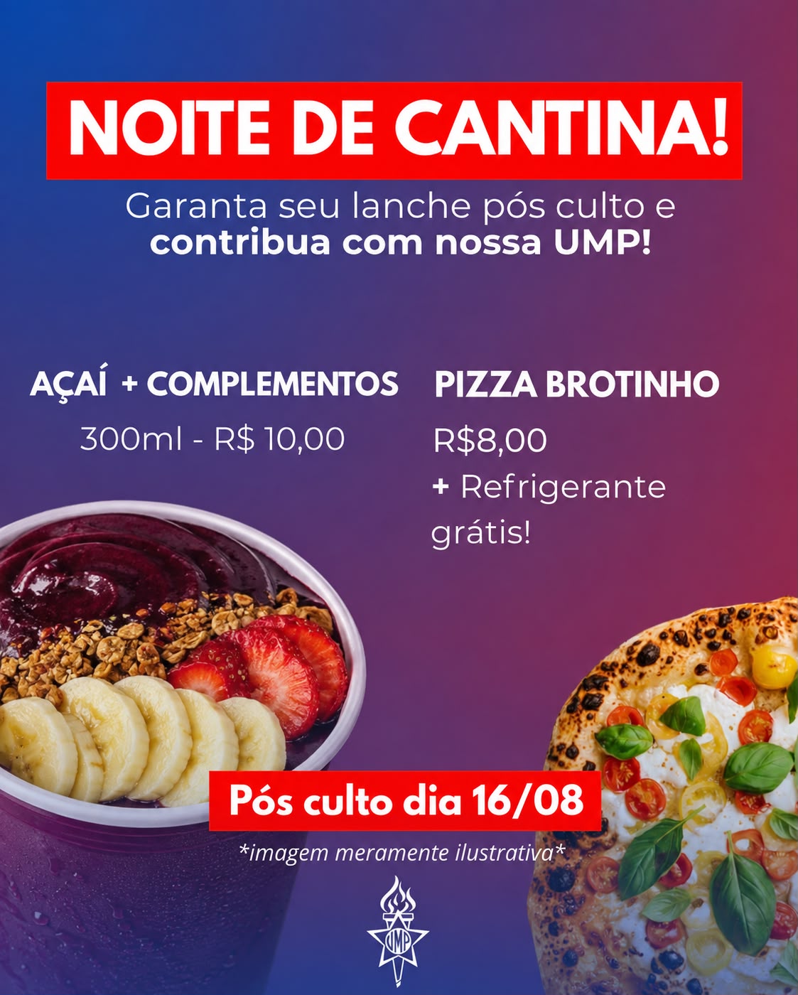 Cantina da UMP - 16/08/2026